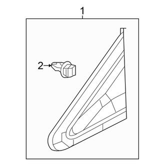 Honda OE - Pillars, Rocker & Floor - Exterior Trim (DX / EX / EX-L / GX / HF / LX Sedan)