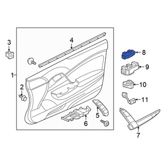 Honda OE - Front Right Door Window Switch