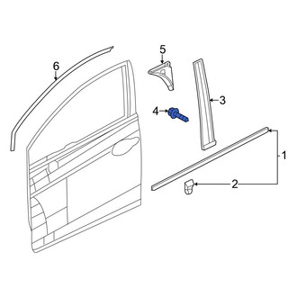 Honda OE - Door Reveal Molding Screw