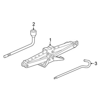 Honda OE - Rear Body & Floor - Jack & Components (Coupe)