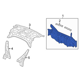 Honda OE - Rear Rear Body Panel