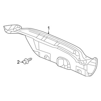 Honda OE - Trunk Lid - Interior Trim (EX / EX-L / LX Coupe)