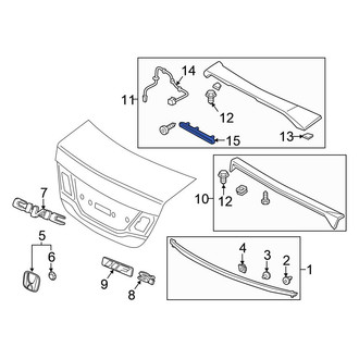 Honda OE - Rear Center High Mount Stop Light