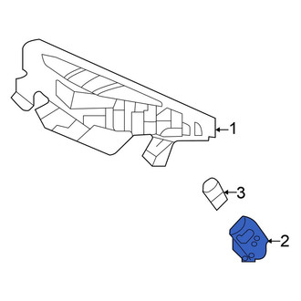 Honda OE - Rear Center High Mount Stop Light Socket