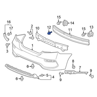 Honda OE - Body A-Pillar Bolt