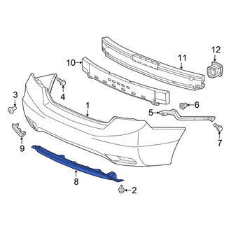 Honda OE - Rear Valance Panel