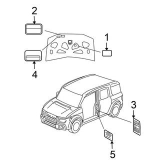 Honda OE - Information Labels - Labels
