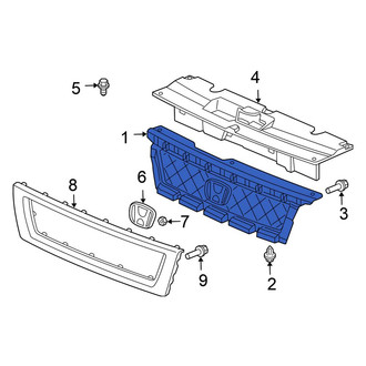 Honda OE - Front Upper Grille