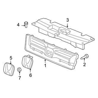 Honda OE - Grille & Components (SC)