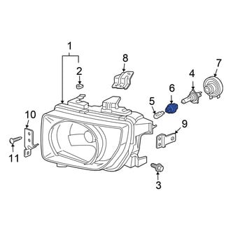 Honda OE - Tail Light Socket