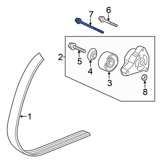 Honda OE - Belt Tensioner Bolt