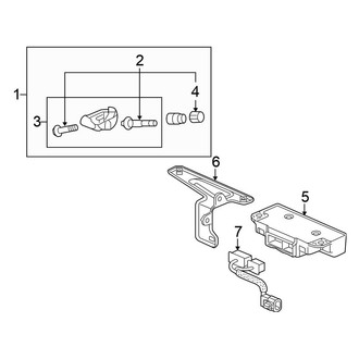 Honda OE - Tire Valve Stem Core