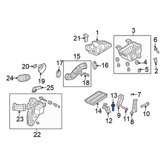 Honda OE - Rear Transmission Filter Bolt