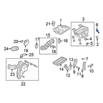 Honda OE - Rear Transmission Filter Bolt