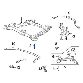 Honda OE - Front Engine Cradle Bolt