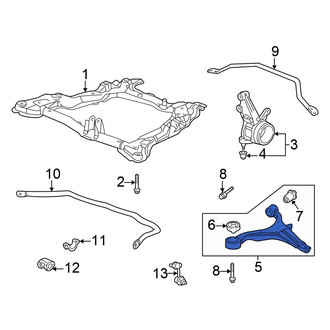Honda OE - Front Left Suspension Control Arm