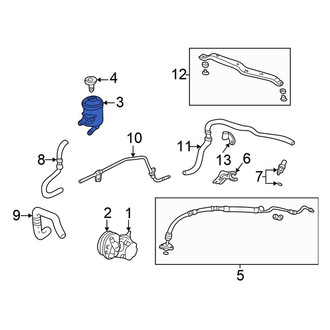 Honda OE - Power Steering Reservoir