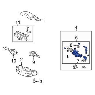 Honda OE - Steering Column Lock