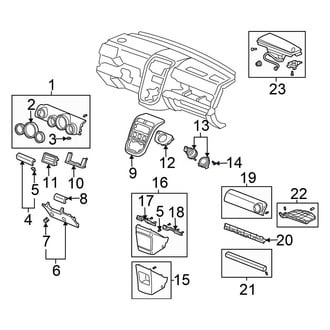 Honda OE - Steering Column Cover Screw