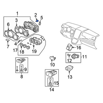 Honda OE - Instrument Panel Light Bulb