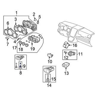 Honda OE - Instrument Panel Light Bulb