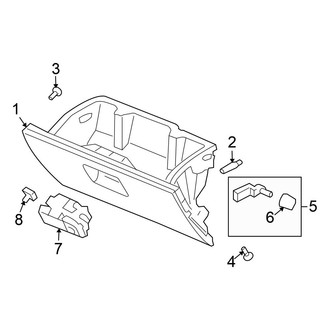 Honda OE - Instrument Panel - Glove Box