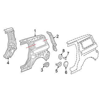 Honda OE - Quarter Panel & Components