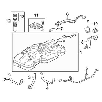 Honda OE - Fuel System Components
