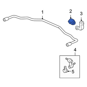 Honda OE - Rear Suspension Stabilizer Bar Bushing