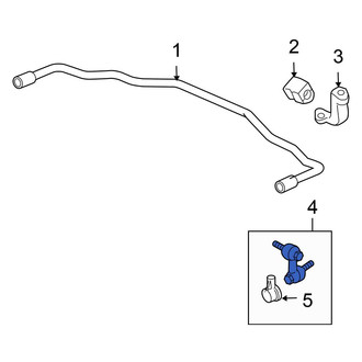 Honda OE - Rear Right Suspension Stabilizer Bar Link
