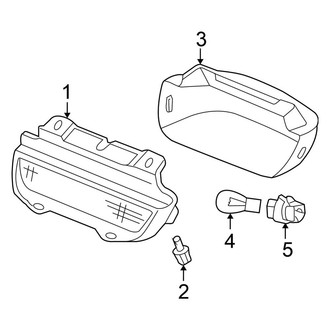 Honda OE - Rear Lamps - High Mounted Stop Lamp