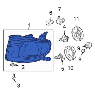 Honda OE - Front Left Headlight