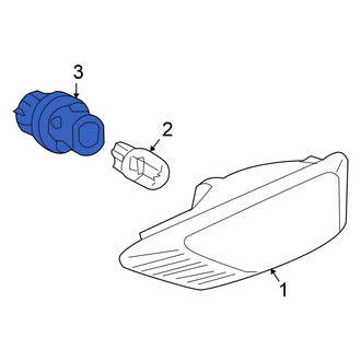 Honda OE - Front Side Marker Light Socket