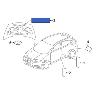 Honda OE - Engine Decal