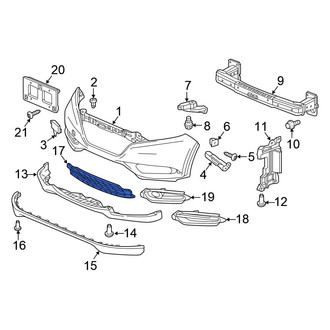 Honda OE - Front Lower Grille
