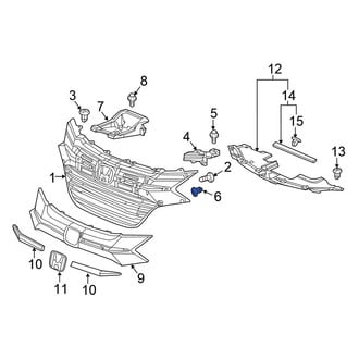 Honda OE - Front Fender Filler Panel Clip