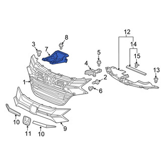 Honda OE - Front Grille Reinforcement