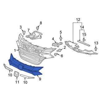 Honda OE - Front Grille Molding