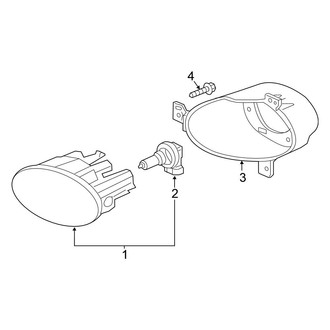 Honda OE - Front Lamps - Fog Lamps