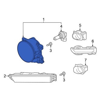 Honda OE - Front Left Fog Light