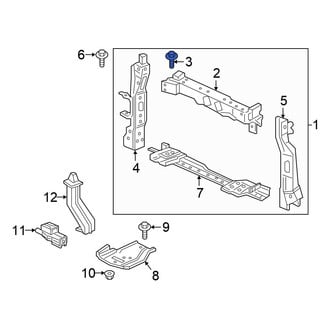Honda OE - Radiator Support Panel Bolt