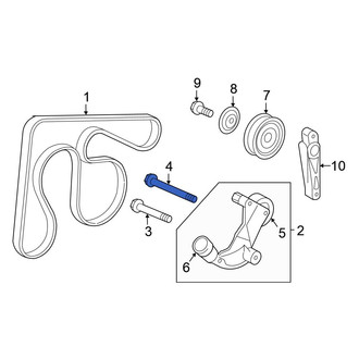Honda OE - Belt Tensioner Bolt