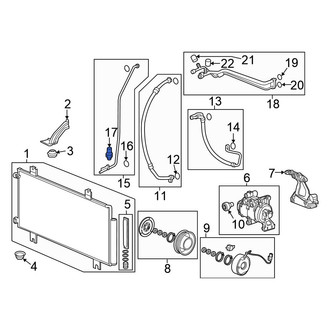 Honda OE - HVAC Pressure Switch