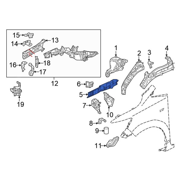 Fender Rail Reinforcement