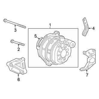 Honda OE - Electrical - Alternator (EX / EX-L / LX / Sport / Touring)