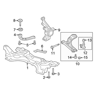 Honda OE - Front Suspension - Suspension Components
