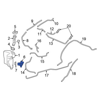 Honda OE - Windshield Washer Pump