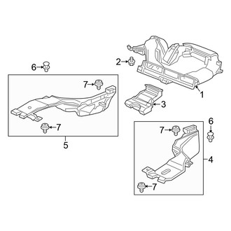 Honda OE - Instrument Panel - Ducts