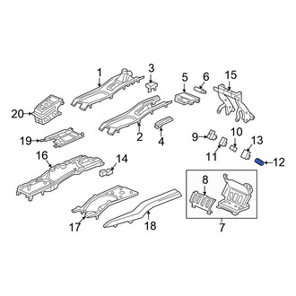 Honda OE - Rear 12 Volt Accessory Power Outlet