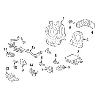 Honda OE - Restraint Systems - Air Bag Components (Modules & Sensors)